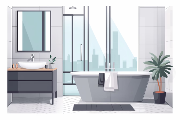 lighting fixtures bathtubs